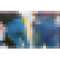 No.85巨尻ボリュームのパツパツデニムのハリがすさまじいお姉さん サンプル画像