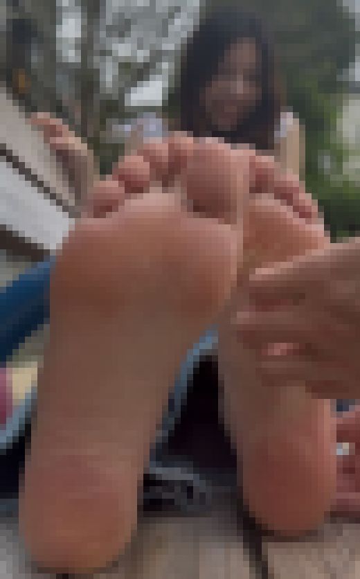 清瀬エイミさんギリシャ型24.5cm弱足裏くすぐりグーパー！6分16秒　サンプル画像1