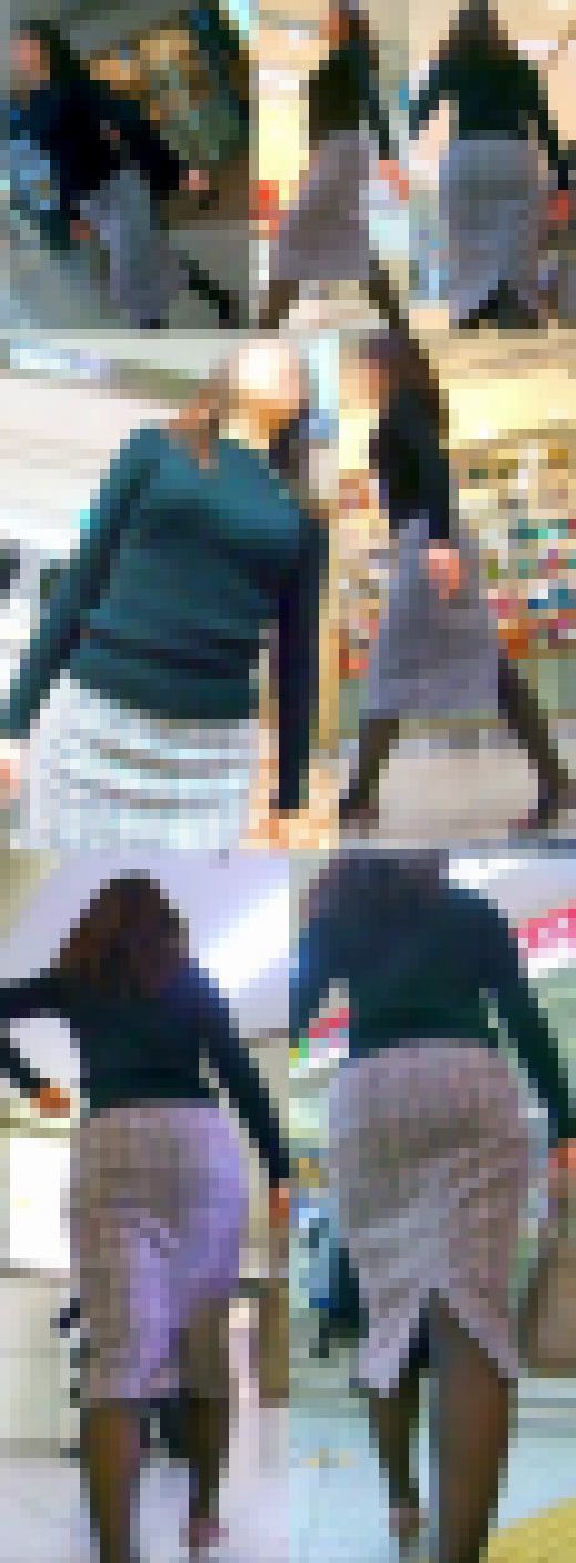 No.364スレンダー×巨尻のくびれ急カーブにグッとくるOLさん　サンプル画像1