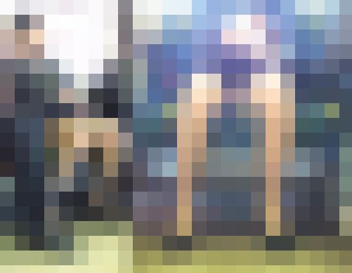 電車対面エロいスーツOLさんの開脚モロパンチラ　サンプル画像2