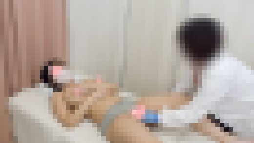 【女医の診察vol.30】ぐしょ濡れアクメ。Gカップ爆乳〇〇を手マン治療：一ノ瀬桃【再診/後編】　サンプル画像1