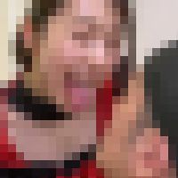 コンカフェに行ったら、キャストと2人きり！？舌唾フェチを見抜かれ、バーカウンターでたっぷり顔舐め唾責めプレイ♡【皆月 サンプル画像