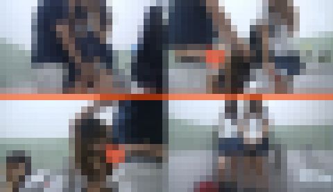 夏盛り女子【26】2人でやれば怖くないっ！ピッチピチ食べごろ！交互にズッコンバッコン！！ダブルフェラ＆手コキ！　サンプル画像1