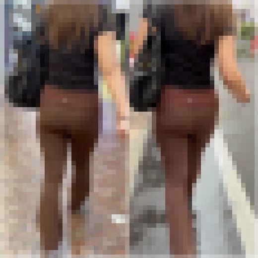 《こんな姿で歩いてくれるの！？ジム帰りのフルバック激スケお姉さん》　サンプル画像1