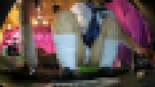 アダルトメーカーさんの清掃アルバイトに来たデカ尻セーラー女子ちゃんの食い込みTバックパンチラ サンプル画像3