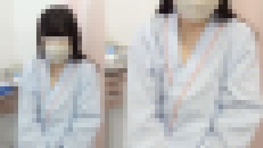 ｛猥褻診察カルテ#21}黒髪女子の貧乳乳首ねっとり胸部診察　２名　サンプル画像1