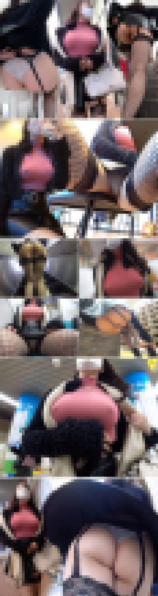 【着衣:レザースカート】変態新人秘書が即退職w透け透け乳首&満肉ジャストフィットコラボが奇跡だったw サンプル画像1