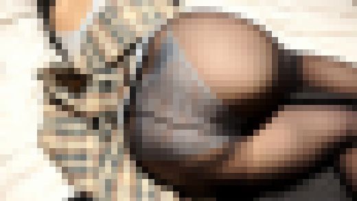 極上もぎたてメロン巨乳＆桃尻　匂い立つ黒パンストを引き裂き　正常位挿入で微かに漏れる喘ぎ声　サンプル画像1