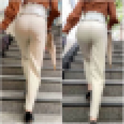 《つるつるなプリプリ美尻！上品なセレブ美女のハイウエストパンツ》　サンプル画像2