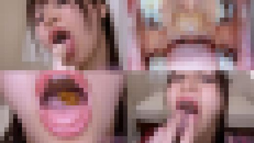 【口内フェチ】南條彩のマニアックな口内観察・口内フェチプレイ！【丸吞み】　サンプル画像1