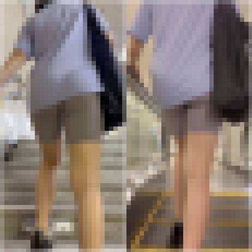 《３分丈レギンスが素晴らしい！隠そうにも隠しきれてないムチッとデカい巨尻》　サンプル画像2