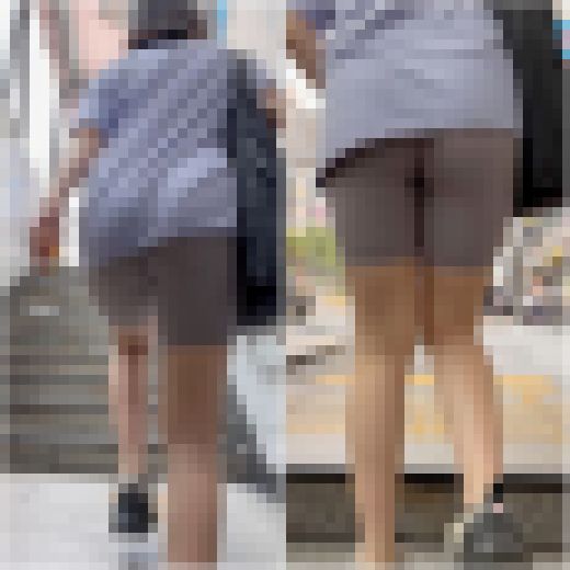 《３分丈レギンスが素晴らしい！隠そうにも隠しきれてないムチッとデカい巨尻》　サンプル画像3