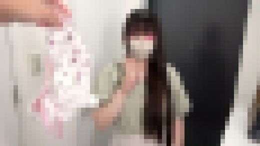 黒髪ロングのハキハキ系美女から秘密のパンツ買取交渉ぁ＂巨乳触りさせてもらいました【パンチラ/美尻】　サンプル画像3