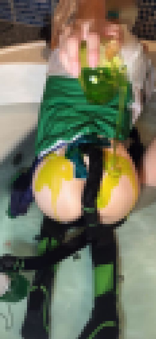 ブル〇カ才羽ミ〇リEcupしずくちゃん中庭で中出し。ジャグジーからのぬるぬるスライムえちえちでち　サンプル画像2