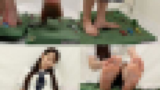 【巨大娘】小人の惑星 巨大美●女異星人が素足で徹底的に踏みつぶす 後編【真白みのり】 サンプル画像1