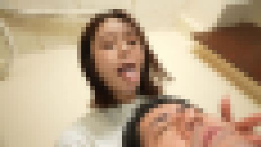 【個人撮影】彩川ゆめかの顔面唾液パックマッサージ　サンプル画像1