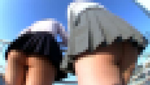 XX-X所属女子ちゃんのXX終わりの階段パンチラ　サンプル画像3