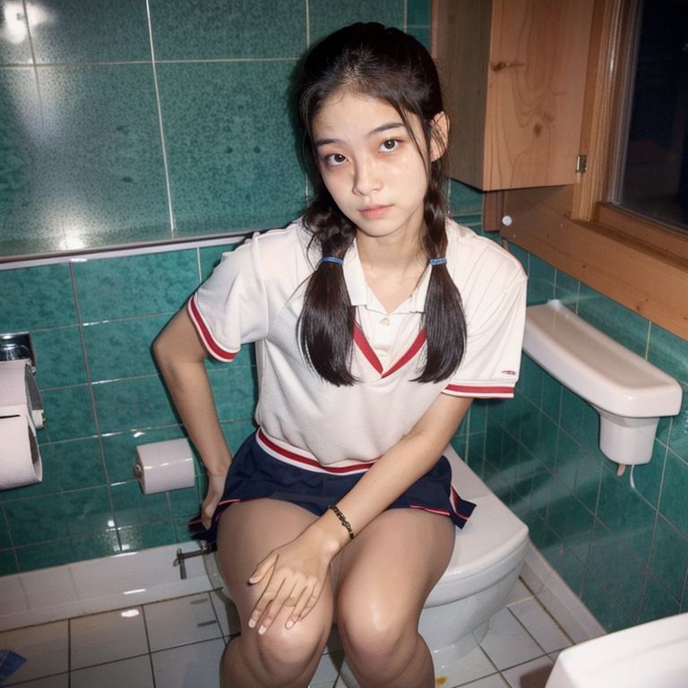 今日の女子便所盗撮画像　茨城県　つくばみらい市　2025年07月03日　のぞき穴　画像