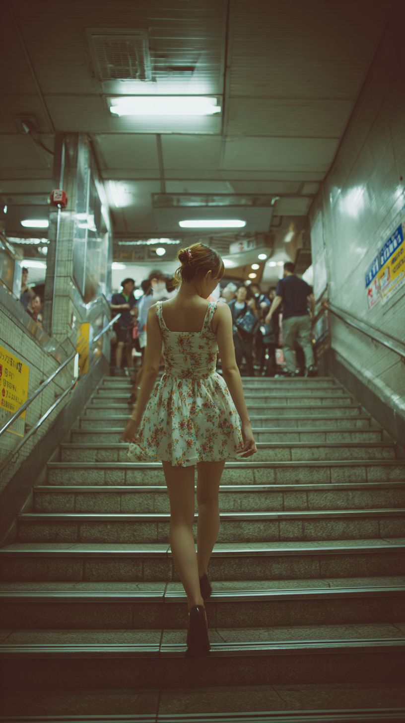 今日のパンチラ画像　山口県　山口市　2026年04月09日　逆さ撮り　画像