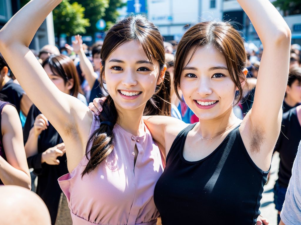 美少女わき毛画像　茨城県　筑西市　2024年03月21日　美少女　わき毛画像