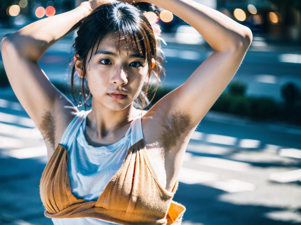 美少女わき毛画像　岩手県　奥州市　2025年01月23日　美少女　わき毛画像