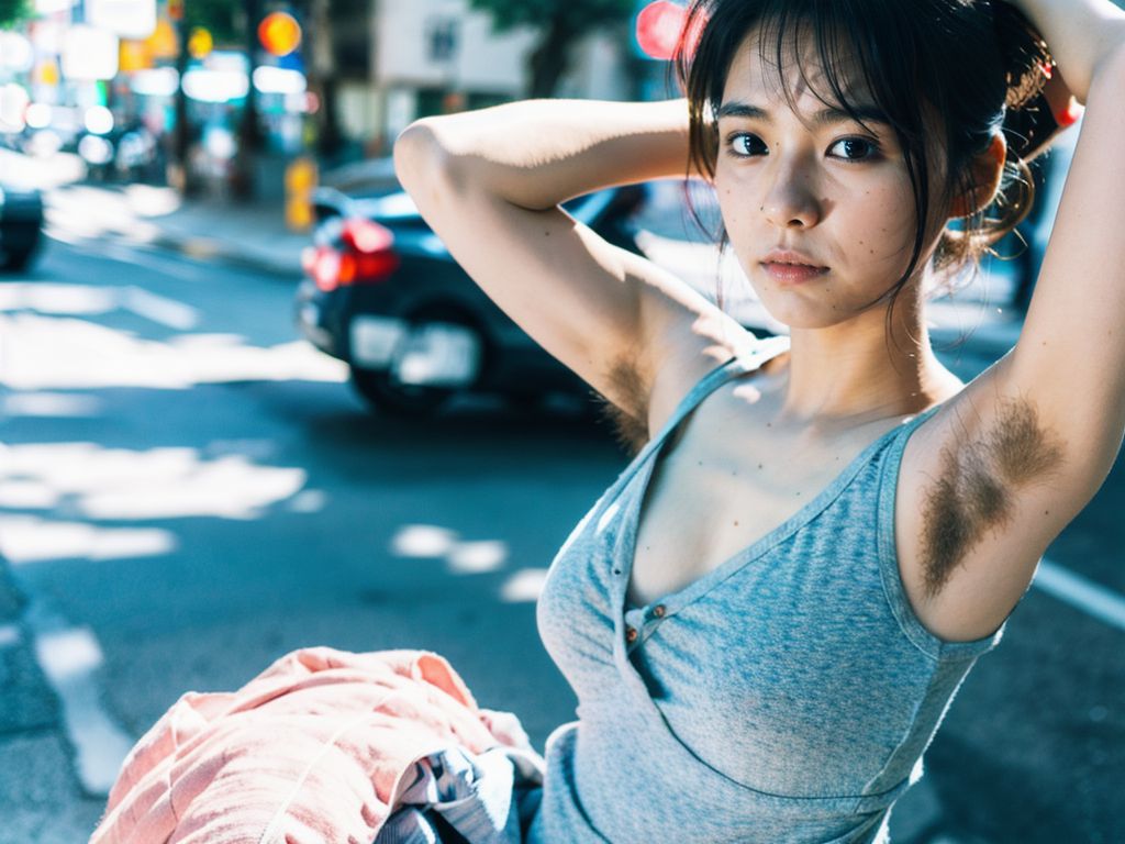 美少女わき毛画像　愛知県　豊橋市　2025年02月02日　美少女　わき毛画像