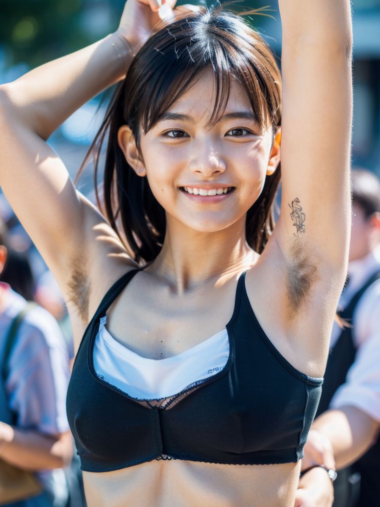 美少女わき毛画像　兵庫県　丹波市　2025年09月09日　美少女　わき毛画像