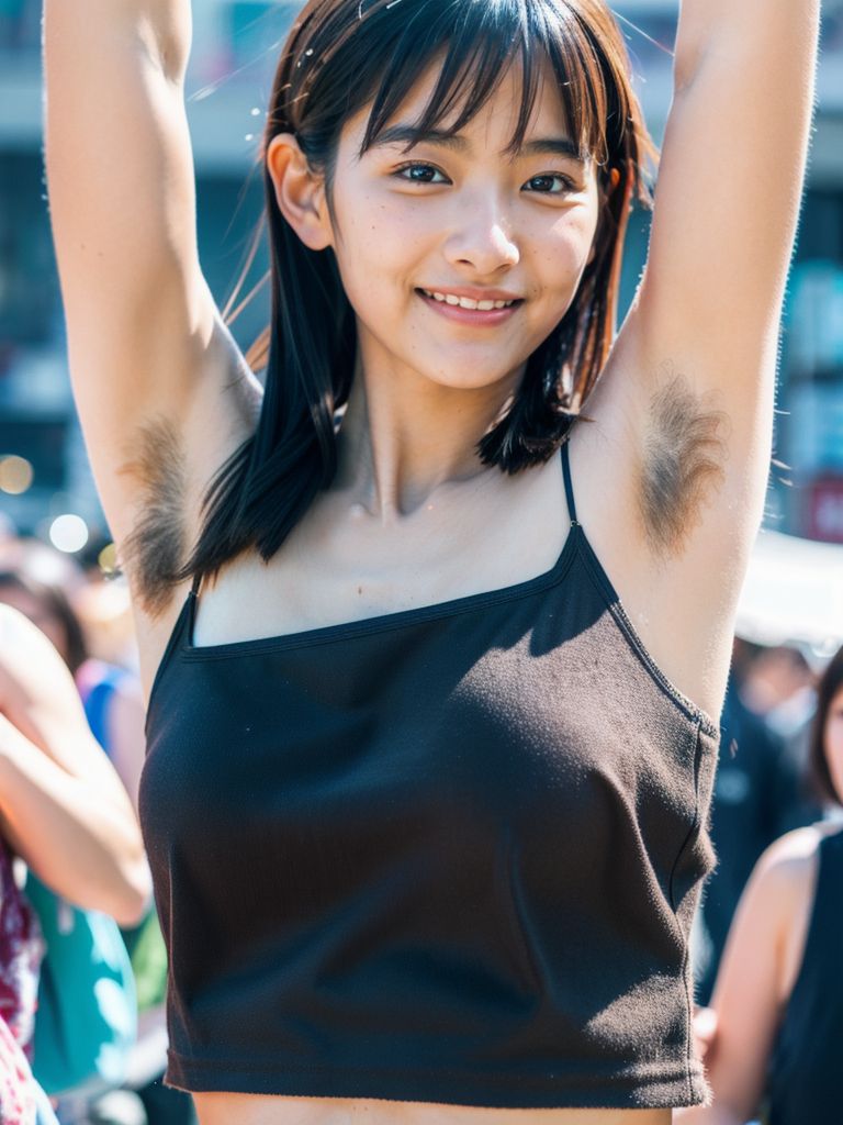 美少女わき毛画像　茨城県　石岡市　2025年10月09日　美少女　わき毛画像