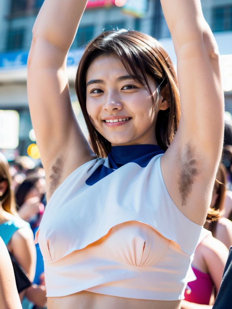 美少女わき毛画像　大阪府　守口市　2026年04月18日　美少女　わき毛画像