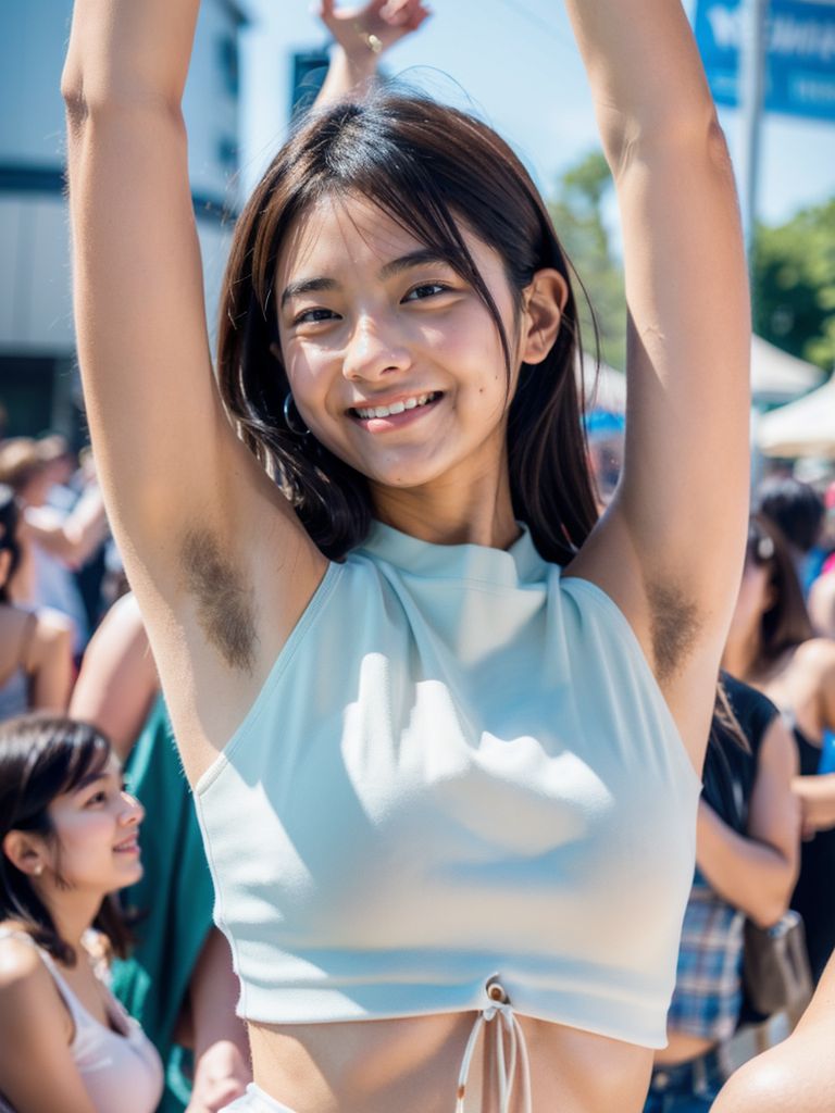 美少女わき毛画像　京都府　亀岡市　2026年05月28日　美少女　わき毛画像
