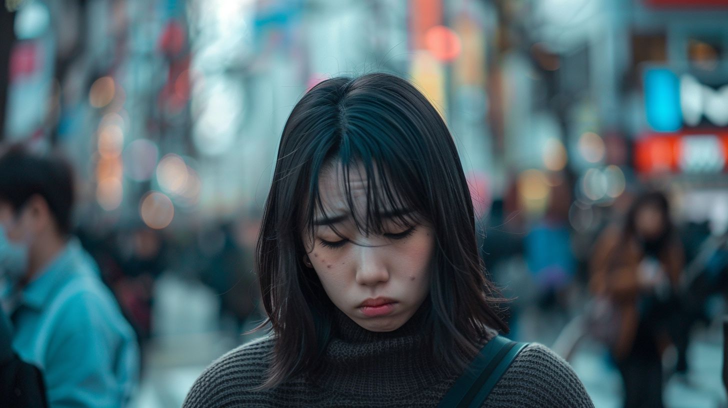 号泣女子　香川県　三豊市　2025年01月10日　号泣女性画像