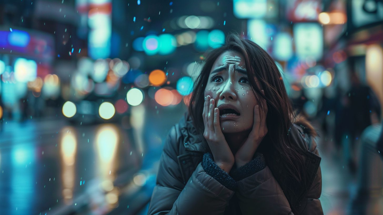 号泣女子　栃木県　日光市　2025年05月04日　号泣女性画像