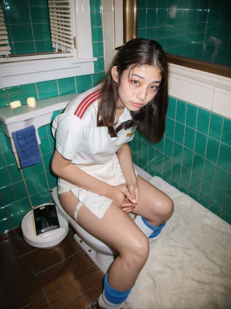 女子トイレ逆さ撮り　東京都　世田谷区　2024年03月22日　女子トイレ逆さ撮り　画像