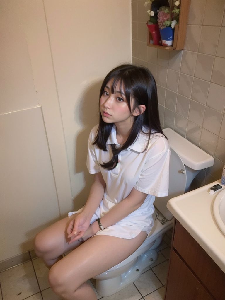 女子トイレ盗み撮り　福岡県　古賀市　2024年05月04日　女子トイレ盗み撮り　画像