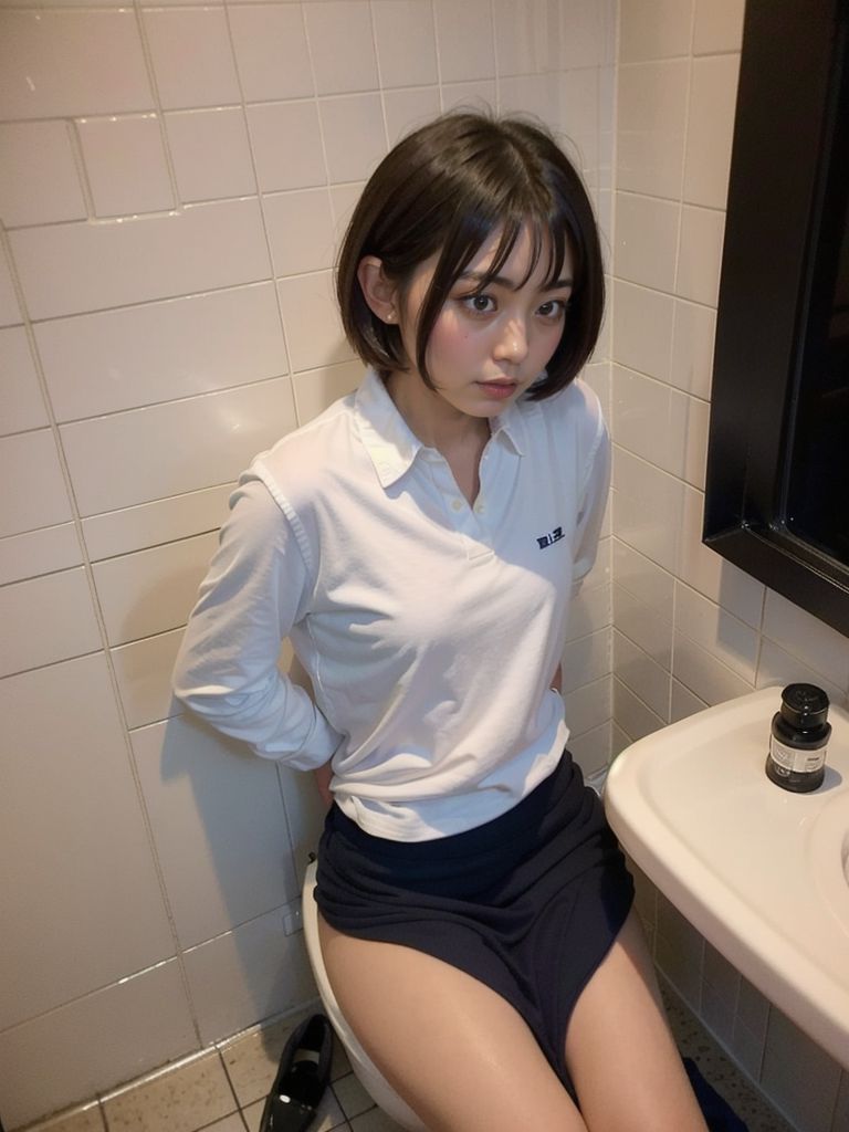 女子トイレピーピング　北海道　帯広市　2024年08月14日　女子トイレピーピング　画像