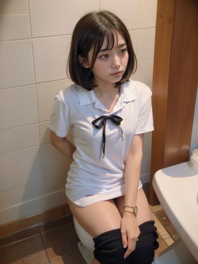 女子トイレ素人盗撮　香川県　高松市　2024年08月26日　女子トイレ素人盗撮　画像