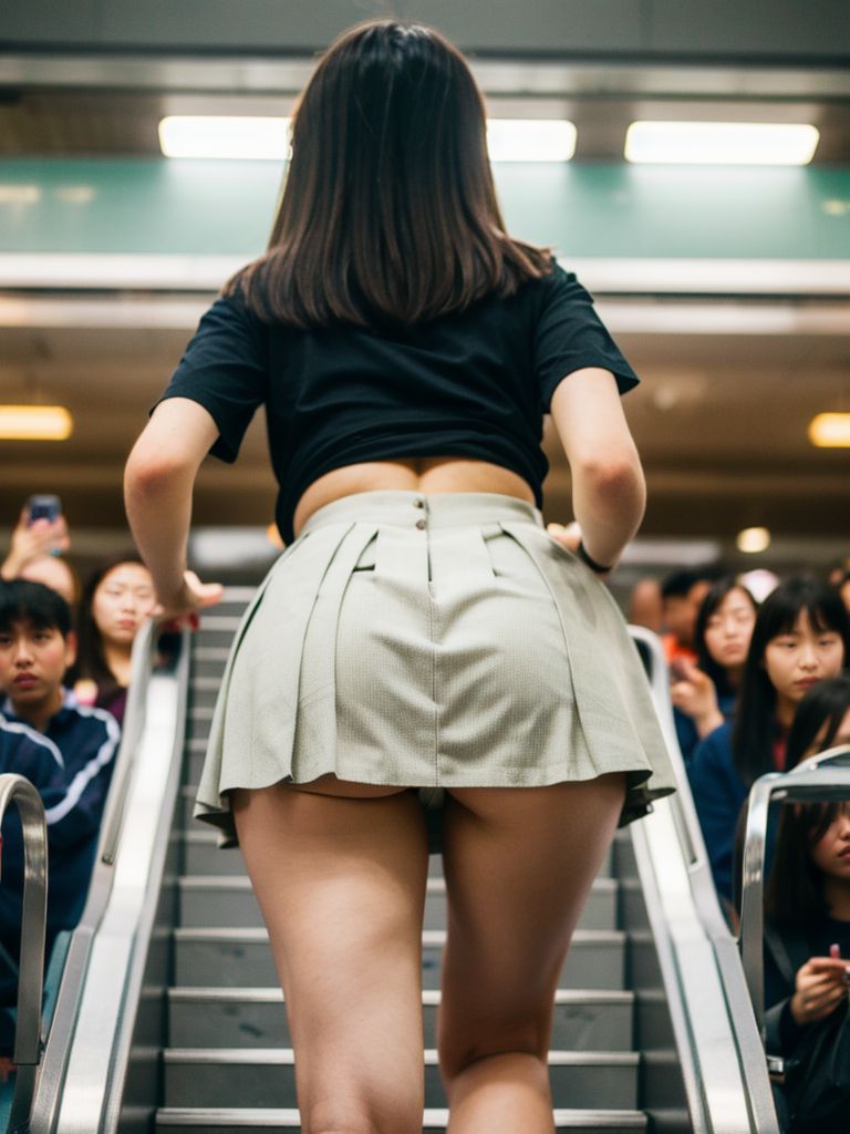 パンチラ盗撮　福島県　福島市　2025年09月02日　パンチラ盗撮　画像