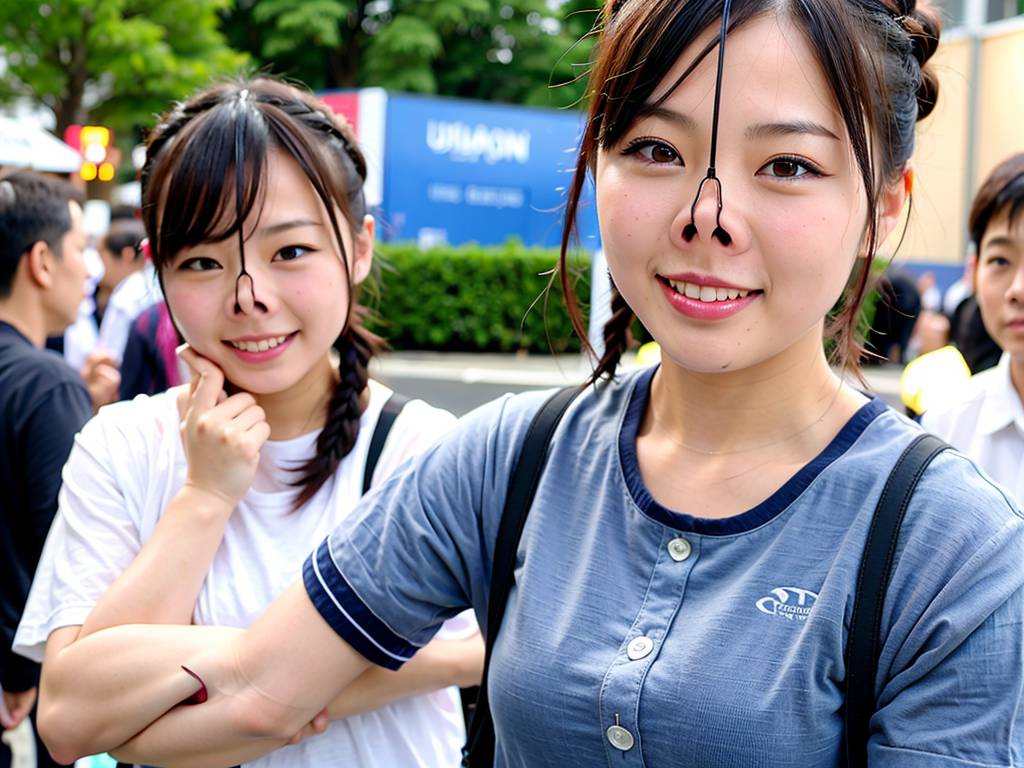 鼻フック　昭島市　豚ヅラ　画像