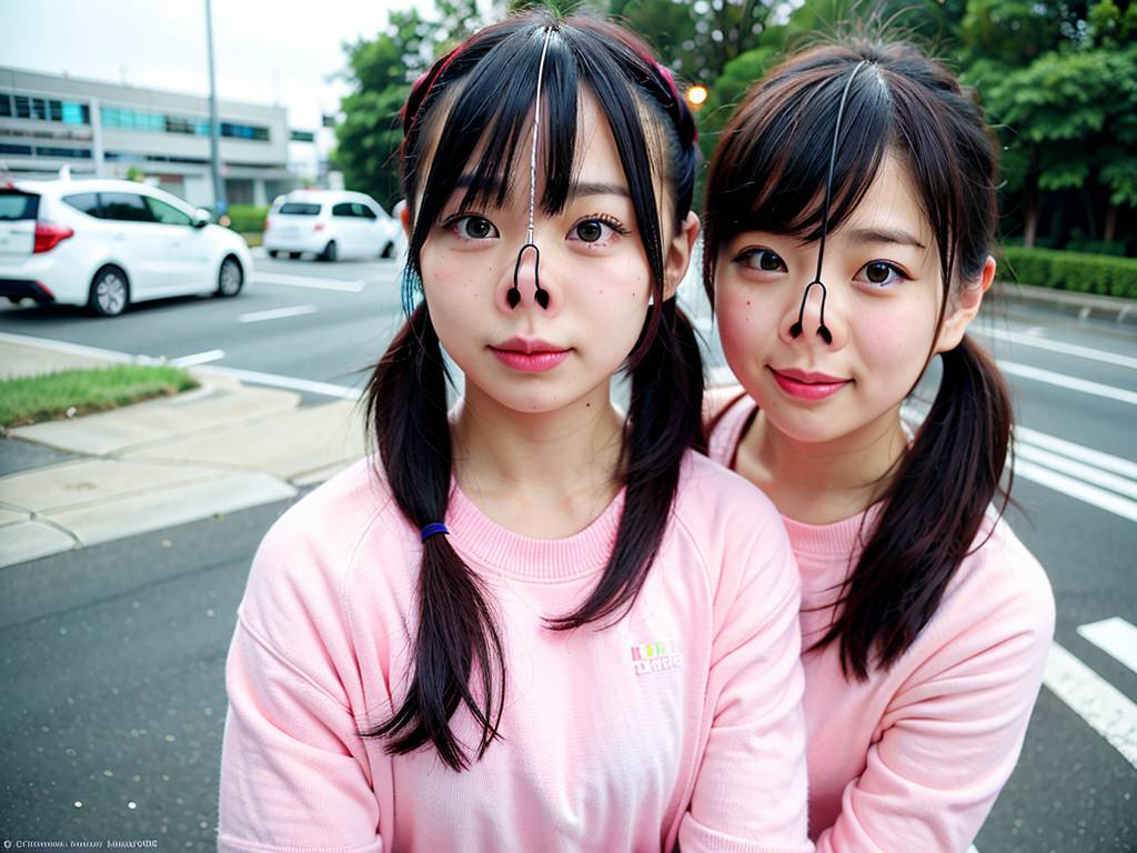 鼻フック　広島市　豚鼻　画像