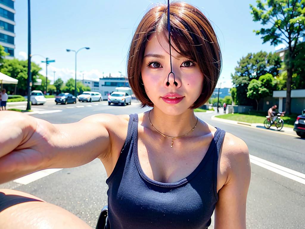 鼻フック　北九州市　豚ヅラ　画像