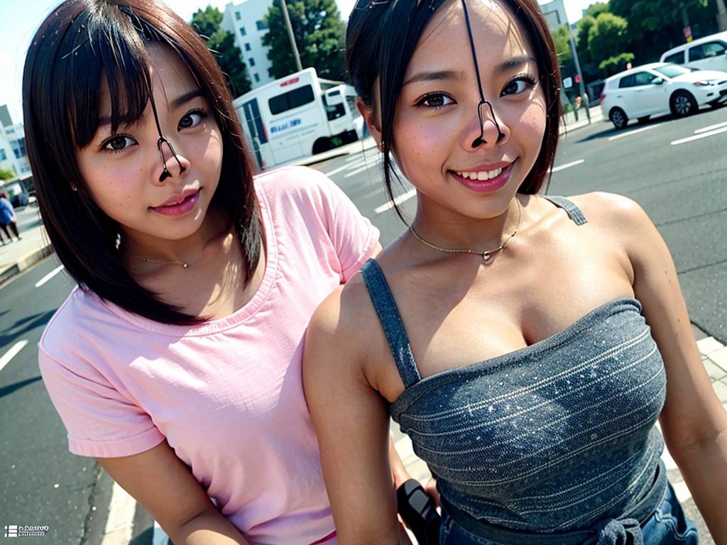鼻フック　防府市　豚ヅラ　画像