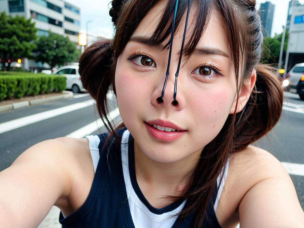 鼻フック　秩父市　豚ヅラ　画像