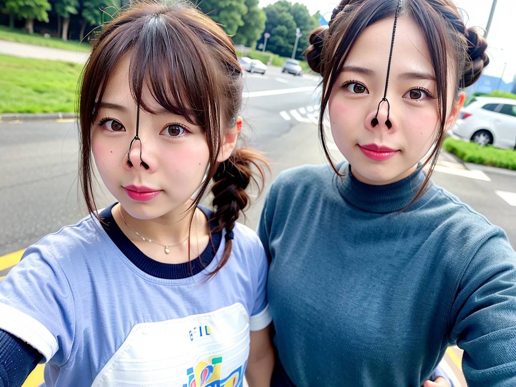 鼻フック　呉市　豚ヅラ　画像