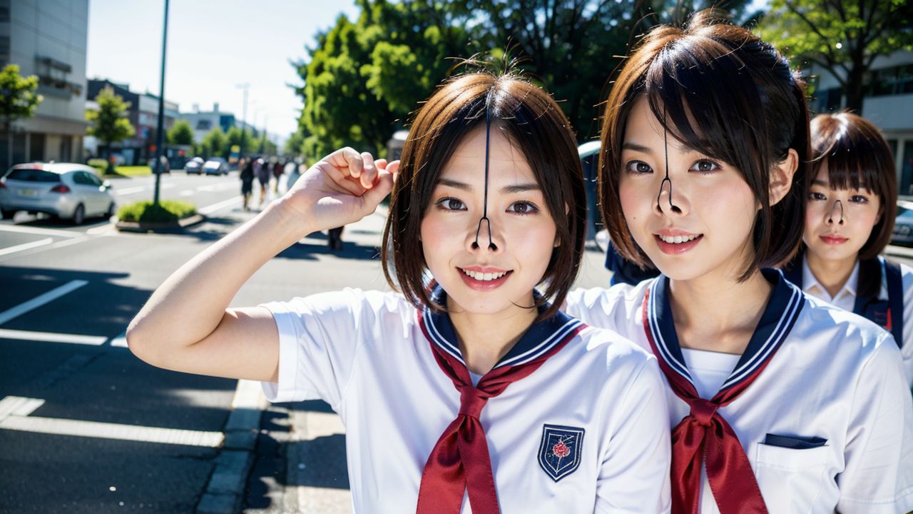 鼻フック　川崎市　豚ヅラ　画像