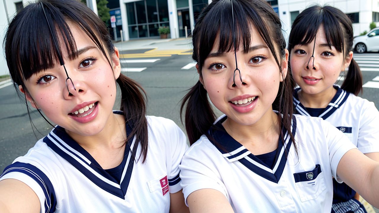 鼻フック　安城市　豚ヅラ　画像