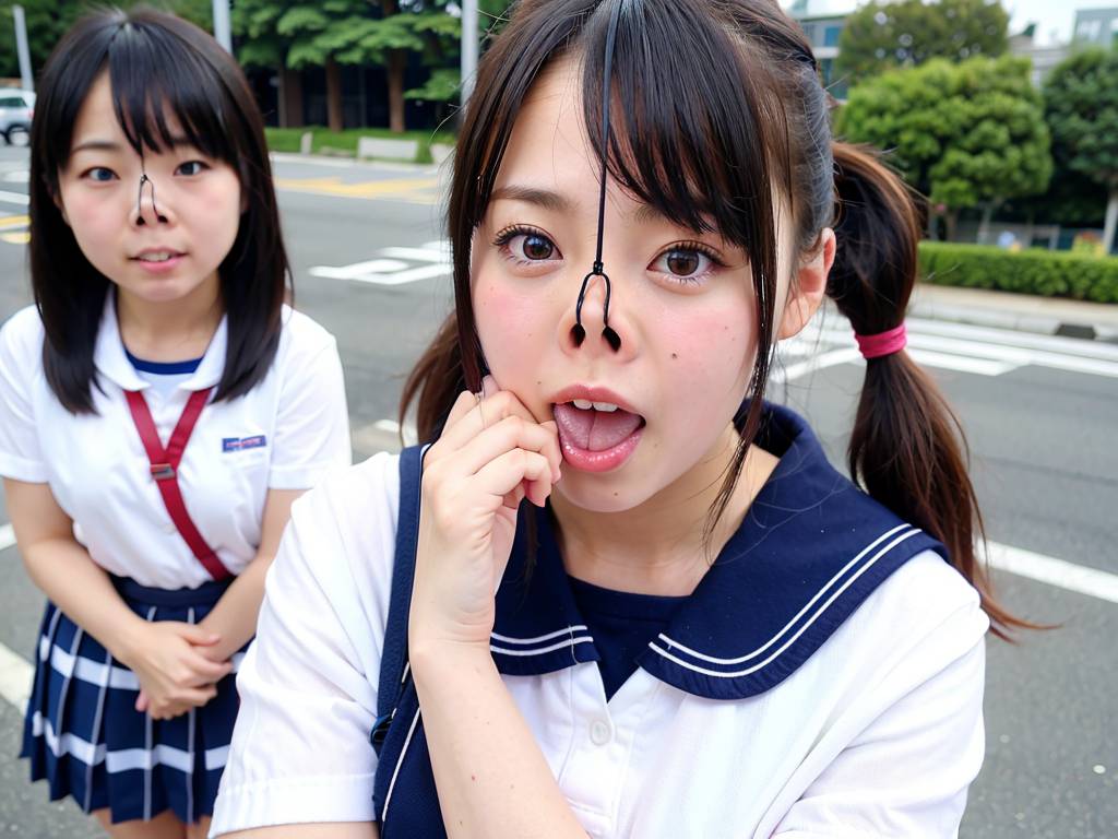 鼻フック画像　兵庫県　丹波市