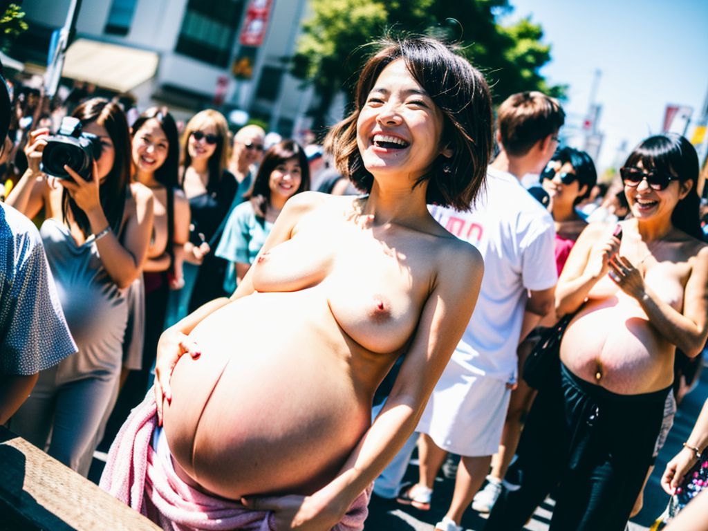 腹ボテ妊婦　露出画像　長野県　佐久市　2024年08月18日　ボテ腹妊婦　露出命令　画像