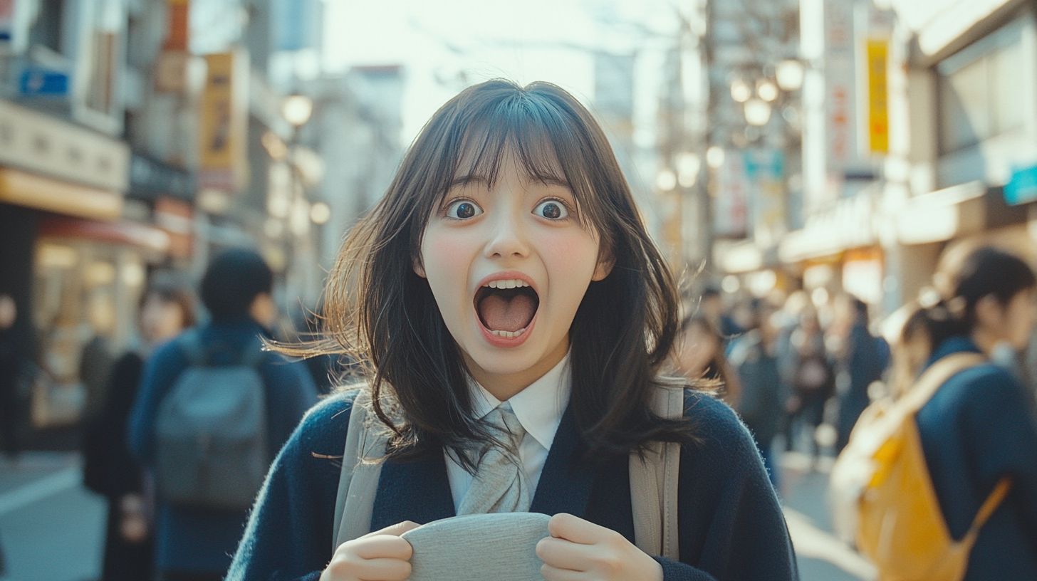 変顔女子　埼玉県　朝霞市　2024年11月07日　変顔画像