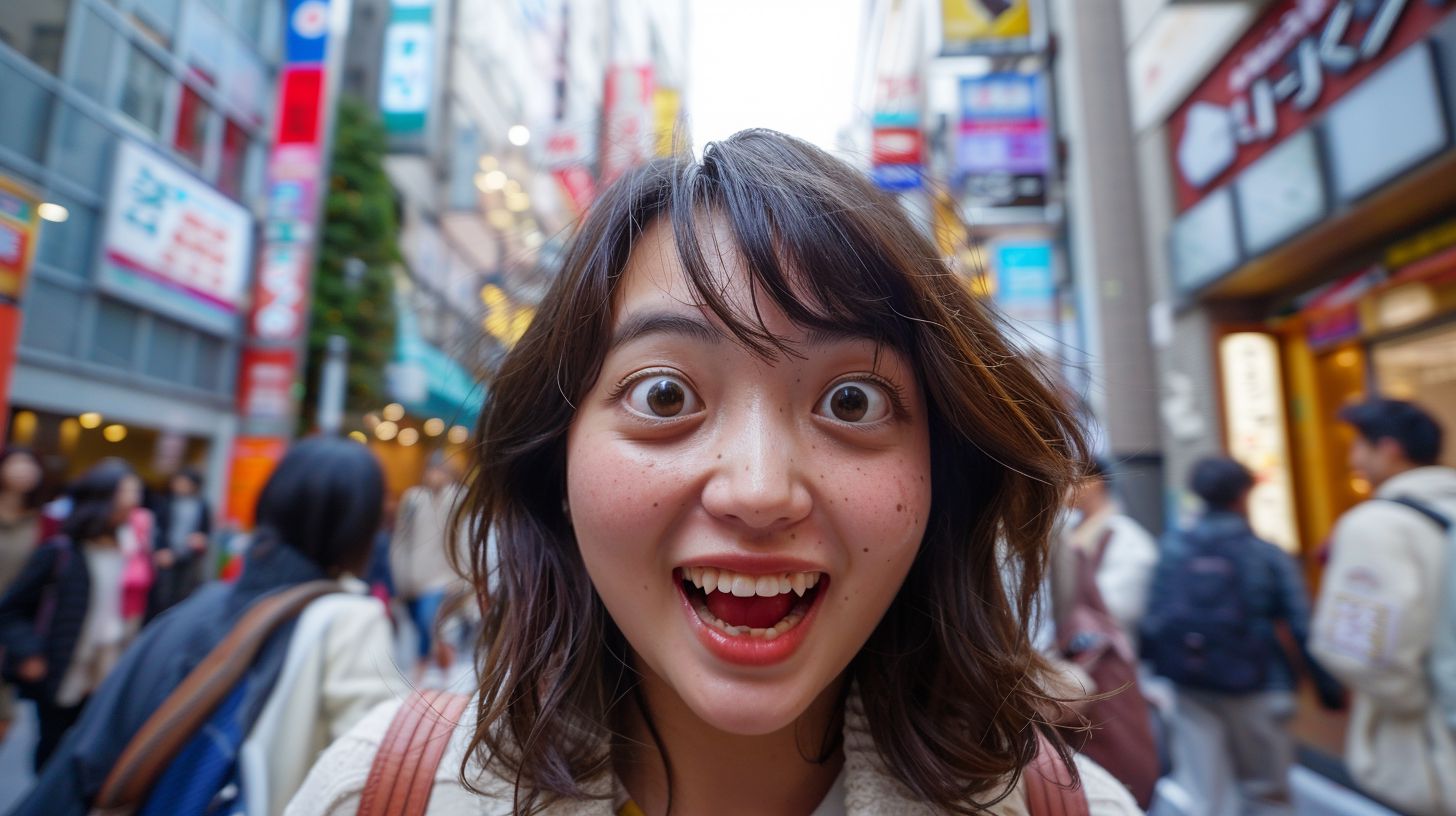 変顔女子　東京都　中野区　2025年05月30日　変顔画像