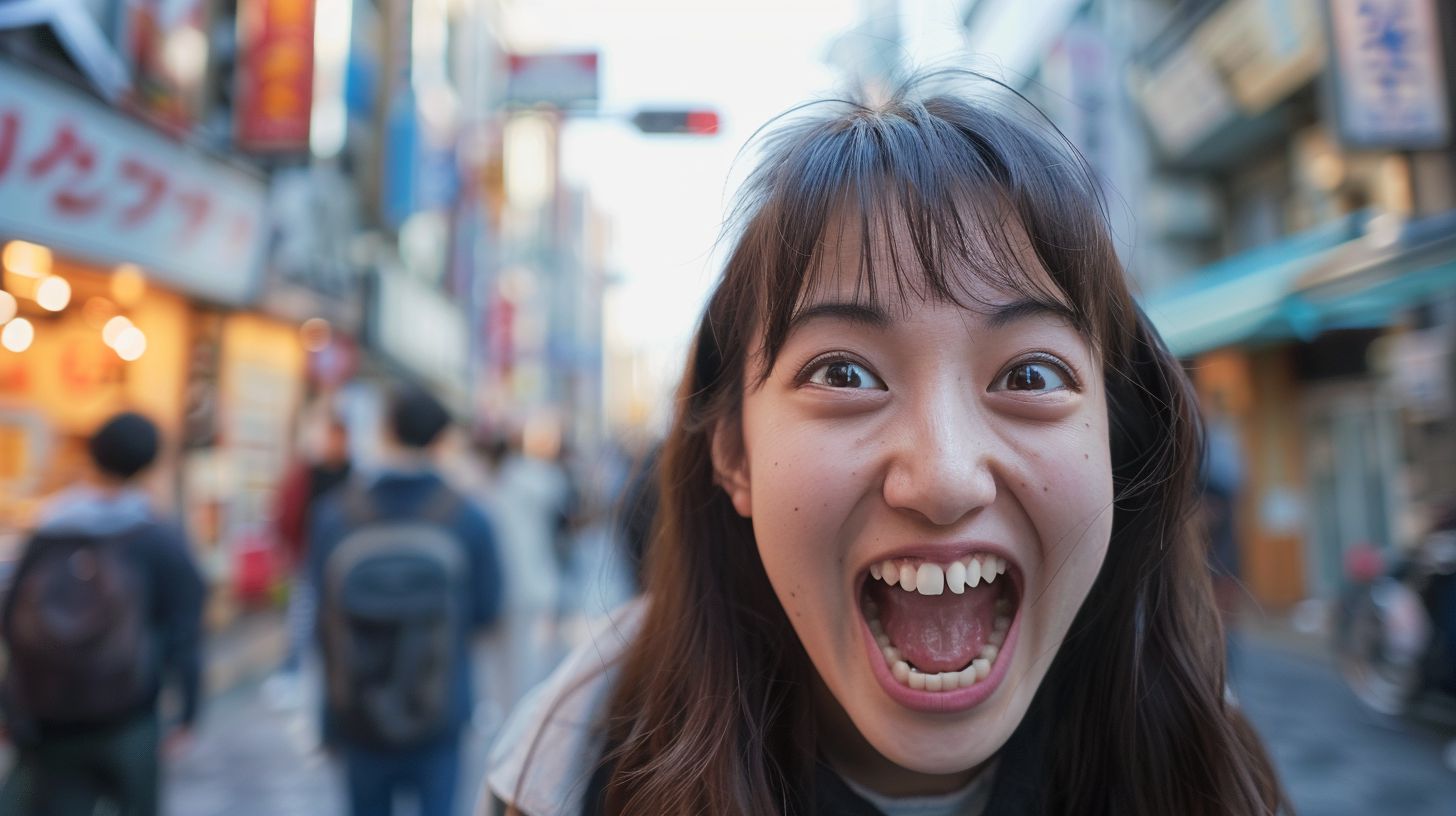 変顔女子　沖縄県　那覇市　2025年06月08日　変顔画像